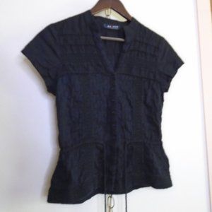 Boho Black Top